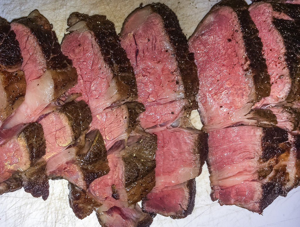 Sous Vide Steak with a Chill and a Sear